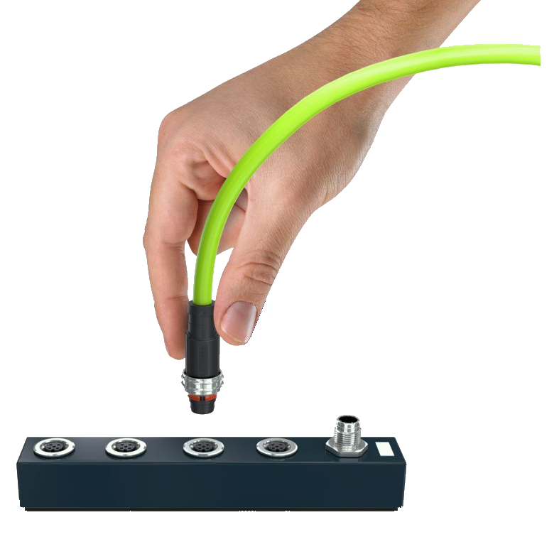M12 Push-Pull-Steckverbinder